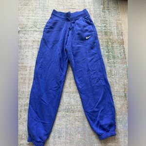 Nike blue joggers
